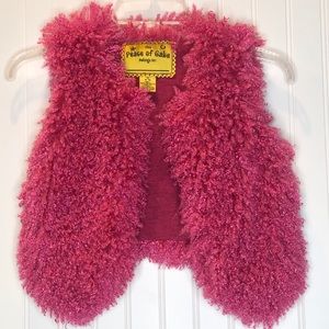 PEACE OF CALE Girls Hot pink Curly Sue Best. Item# 0096